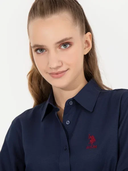Лонгслів US Polo синій