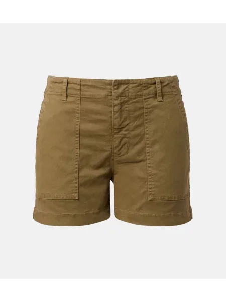 Szorty Nili Lotan z twillu zielone