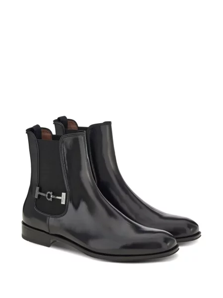Chelsea stiliaus batai Ferragamo juoda