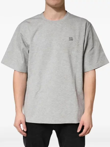 Tricou Dolce & Gabbana cu autograf gri