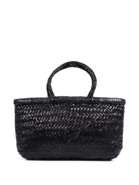 Geantă shopper Dragon Diffusion din piele negru