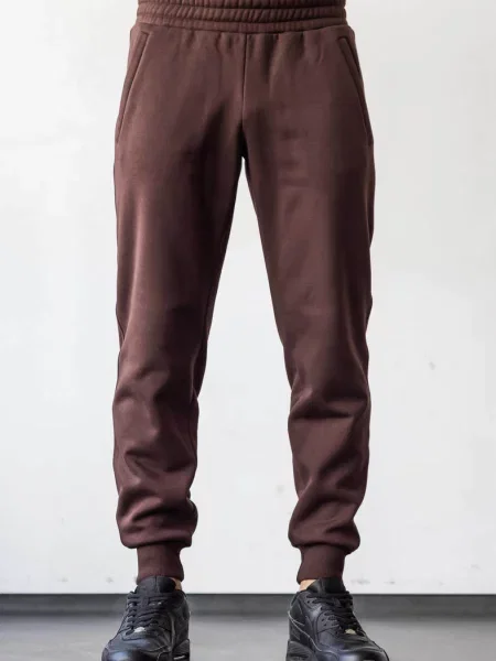 Брюки коричневі