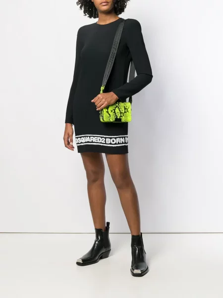 Rochie Dsquared2 cu autograf negru