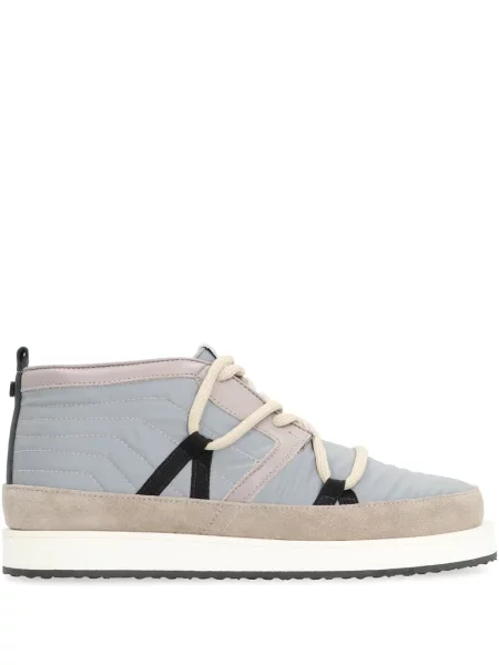 Sneakers Volta σουέντ γκρι