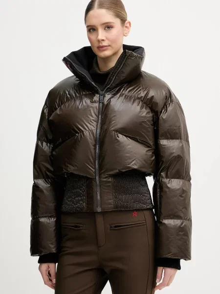 Smučarska jakna s puhom Perfect Moment Auretta rjava