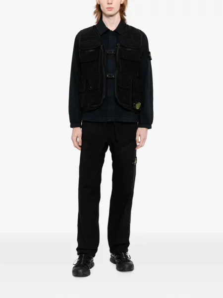Vestă Stone Island cu strasuri negru