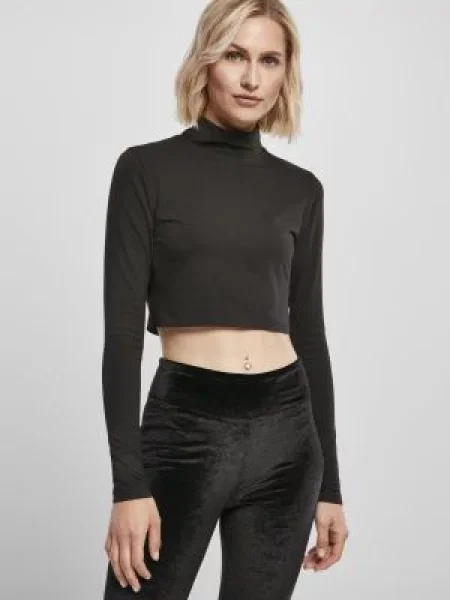 Heláncă Urban Classics cu mâneci lungi lungă negru