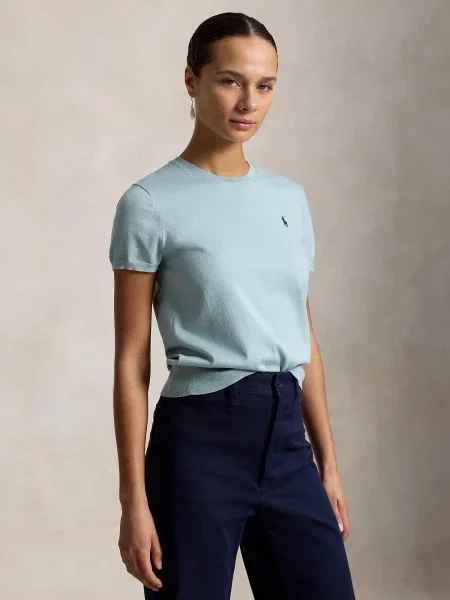 Polo Ralph Lauren Pulover verde mentă albastru