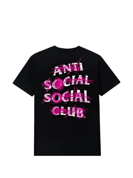 Μπλούζα Anti Social Social Club με σχέδιο μαύρο