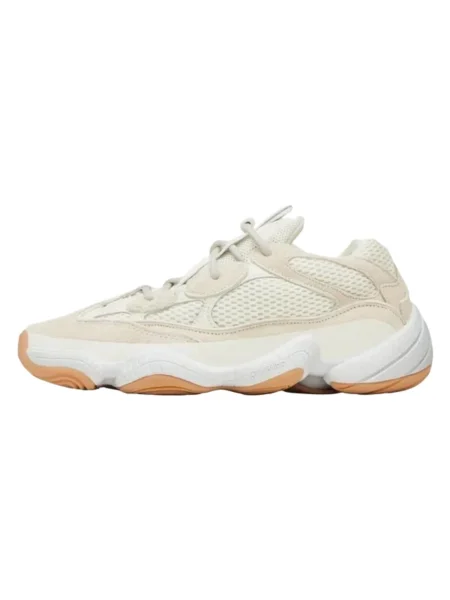 Pantofi Yeezy cu strasuri bej