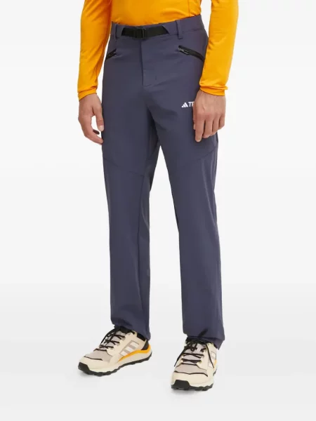 Sneakerși Adidas Terrex cu dungi de catifea cord albastru