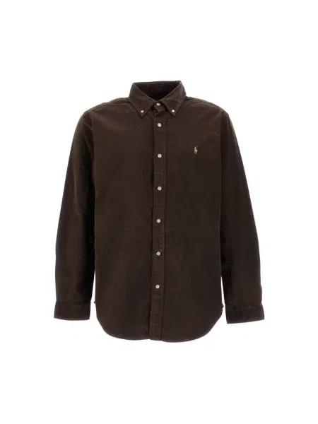 Polo Ralph Lauren koszula Corduroy brązowa