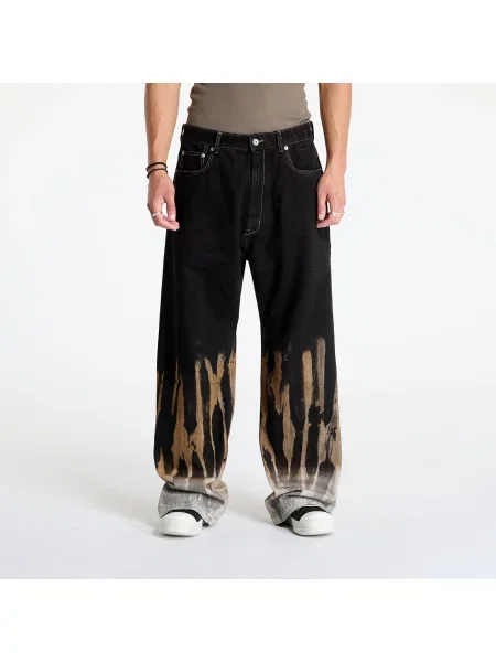 Rick Owens jeans Geth Jeans bărbați negru