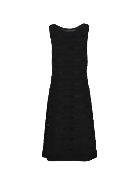 Rochie fără mâneci Malo fără mâneci din dantelă de costum negru