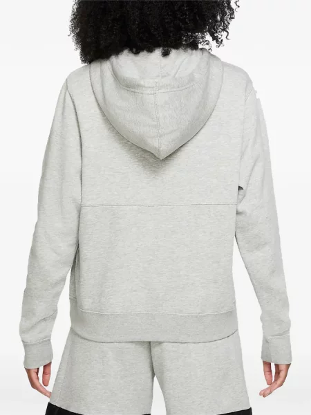 Hanorac Nike cu glugă cu imagine cu model camuflaj roșu