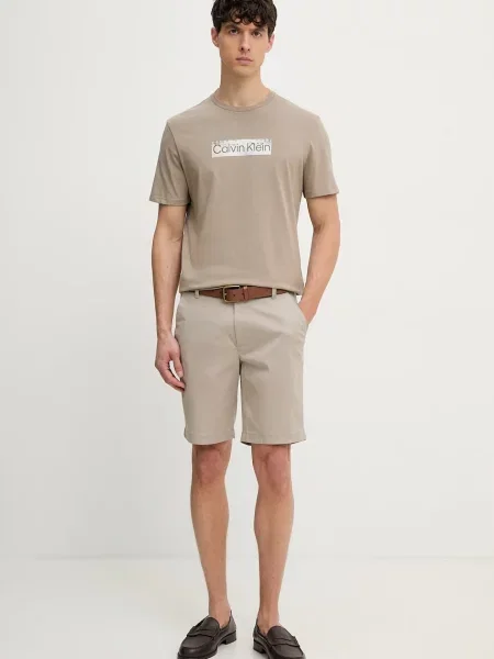 Calvin Klein férfi póló bézs