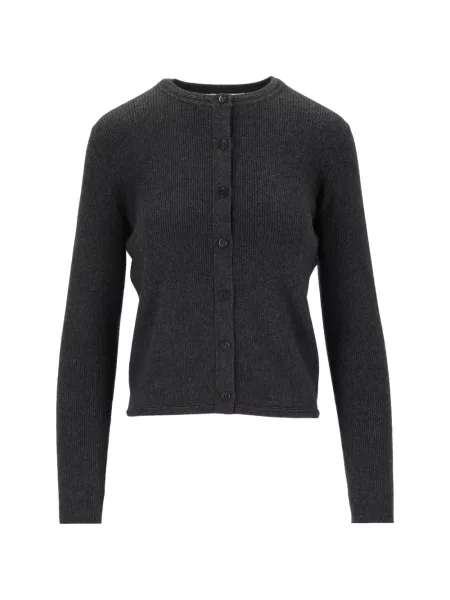 Cardigan Lisa Yang tricotate gri