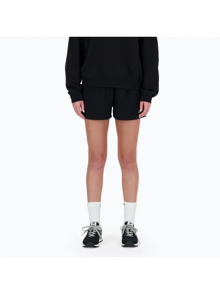Dámske šortky New Balance French Terry Black čierna