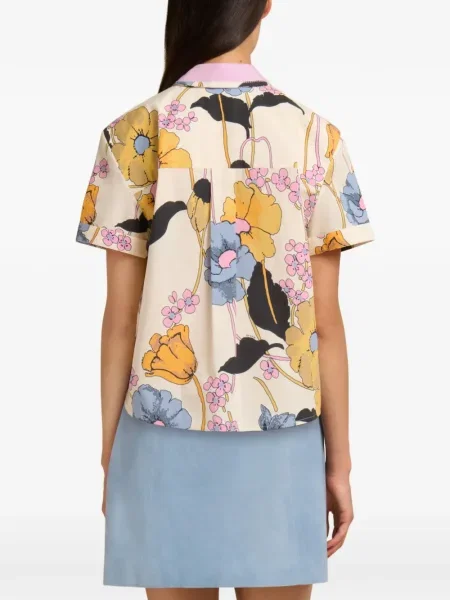 Cămașă Marni cu model floral cu imagine