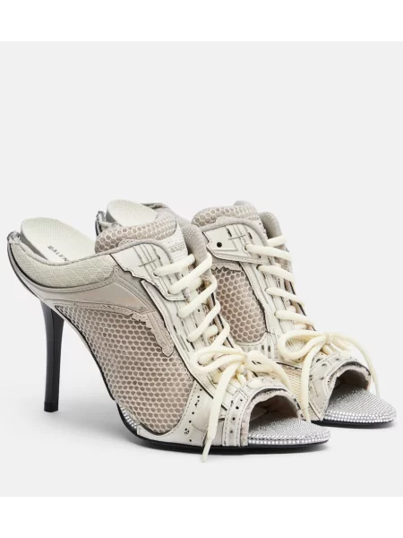 Usnjene mules Balenciaga