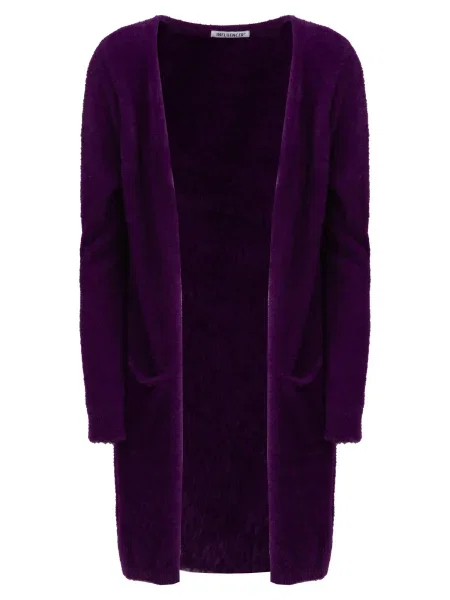 Influencer Geacă tricotată lila