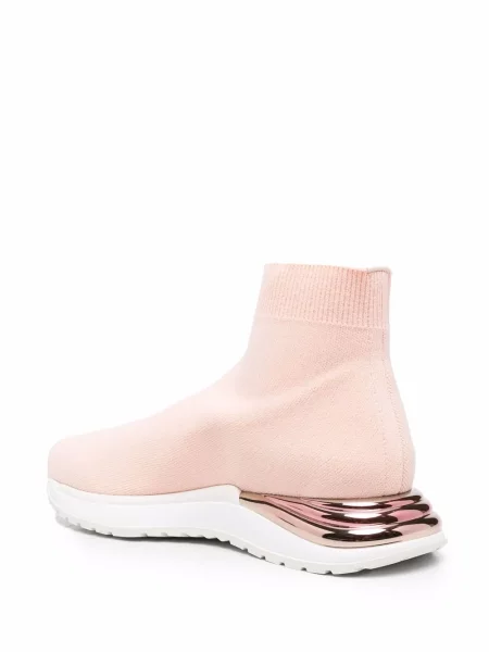 Slip on tenisky Salvatore Ferragamo růžové
