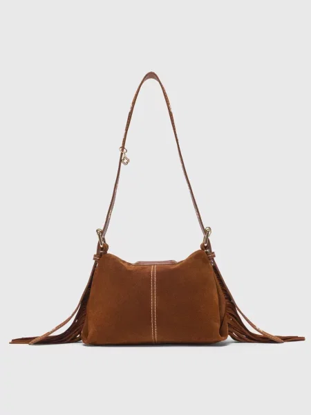 Замшева сумка Maje