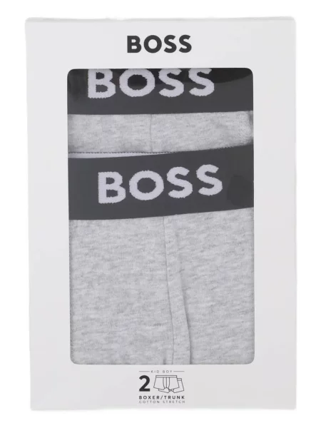 Bokserki dziecięce Bosswear szare