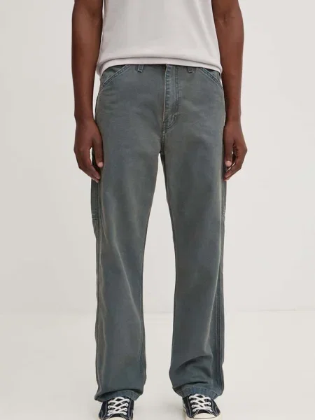 Hlače Levi's LOOSE STRT modra