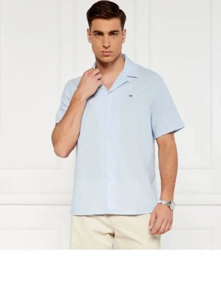 Tommy Jeans Ing len hozzáadásával kék