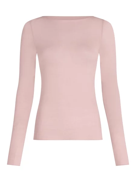 Hunkemöller Majica Boatneck with Cashmere' roza