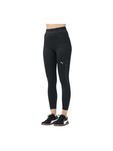 Legginsy Puma koronkowe czarne