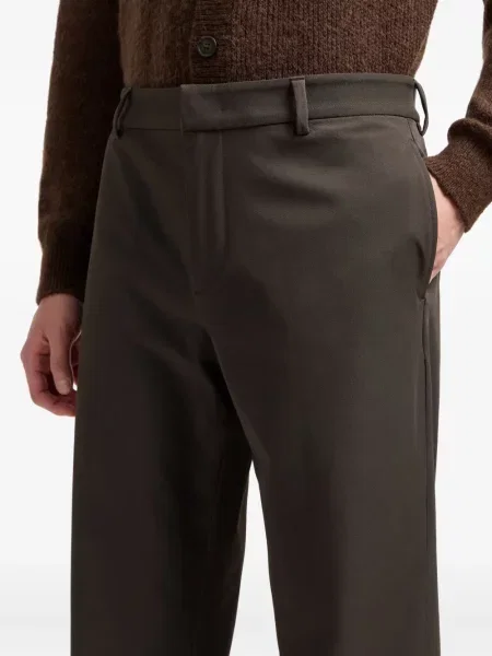 Cu centură pantaloni Emporio Armani maro