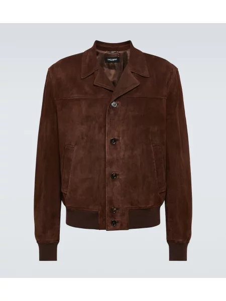 Jakna Dolce&gabbana iz semiša rjava