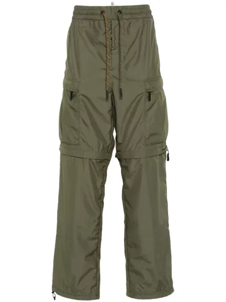 Hlače Moncler Grenoble zelena