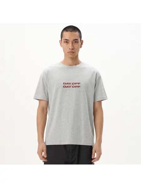 Cropp Футболка з принтом light grey сіра