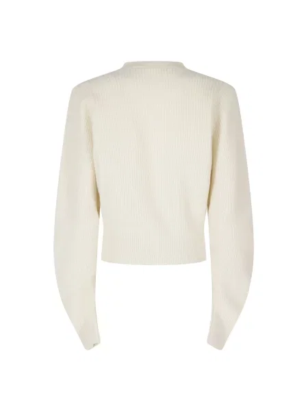 Sweter Federica Tosi z kaszmiru biały