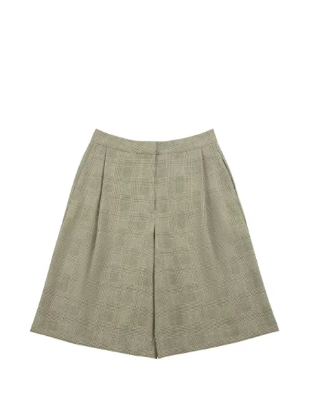Pantaloni scurți Future Classics în carouri verde