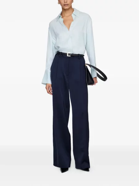 Gulerat cămașă Anine Bing verde