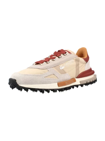 Sneakersy Lacoste beżowe