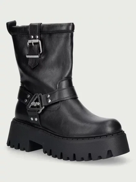 Buffalo botki motocyklowe Aspen Biker Pull On czarne