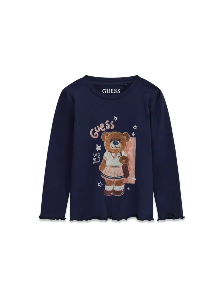 Guess Palaidinė Tamsiai Regular Fit mėlyna