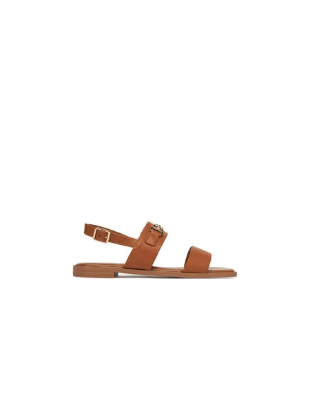 Sandály Nine West hnědé