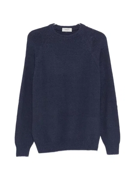 Hanorac crewneck Agnona albastru