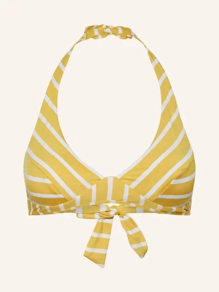 Lidea Góra Od Bikini Wiązana Na Szyi Bay Games Dwustronna gelb żółty