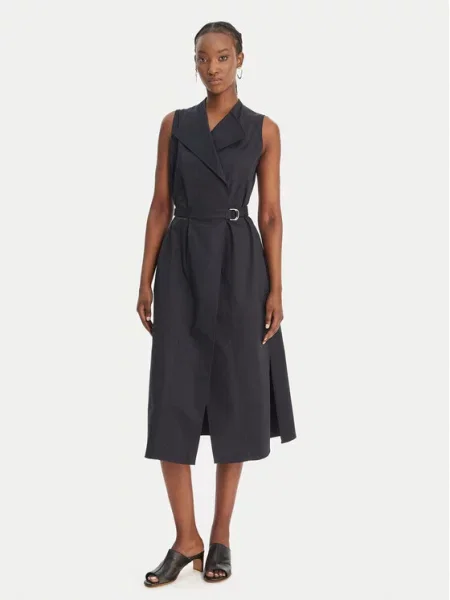 BOSS Vsakodnevna obleka Mornarsko modra