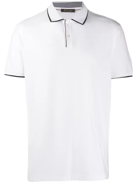 Polo Loro Piana alb