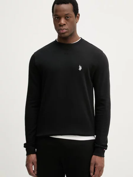 Pulover U.S. Polo Assn. DHM LB CREW črna