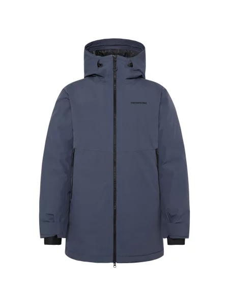 Parka Didriksons niebieska