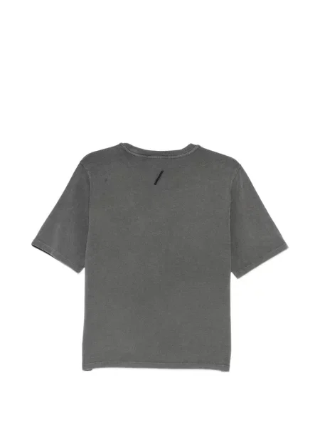 Tricou Thom Krom cu broderie gri